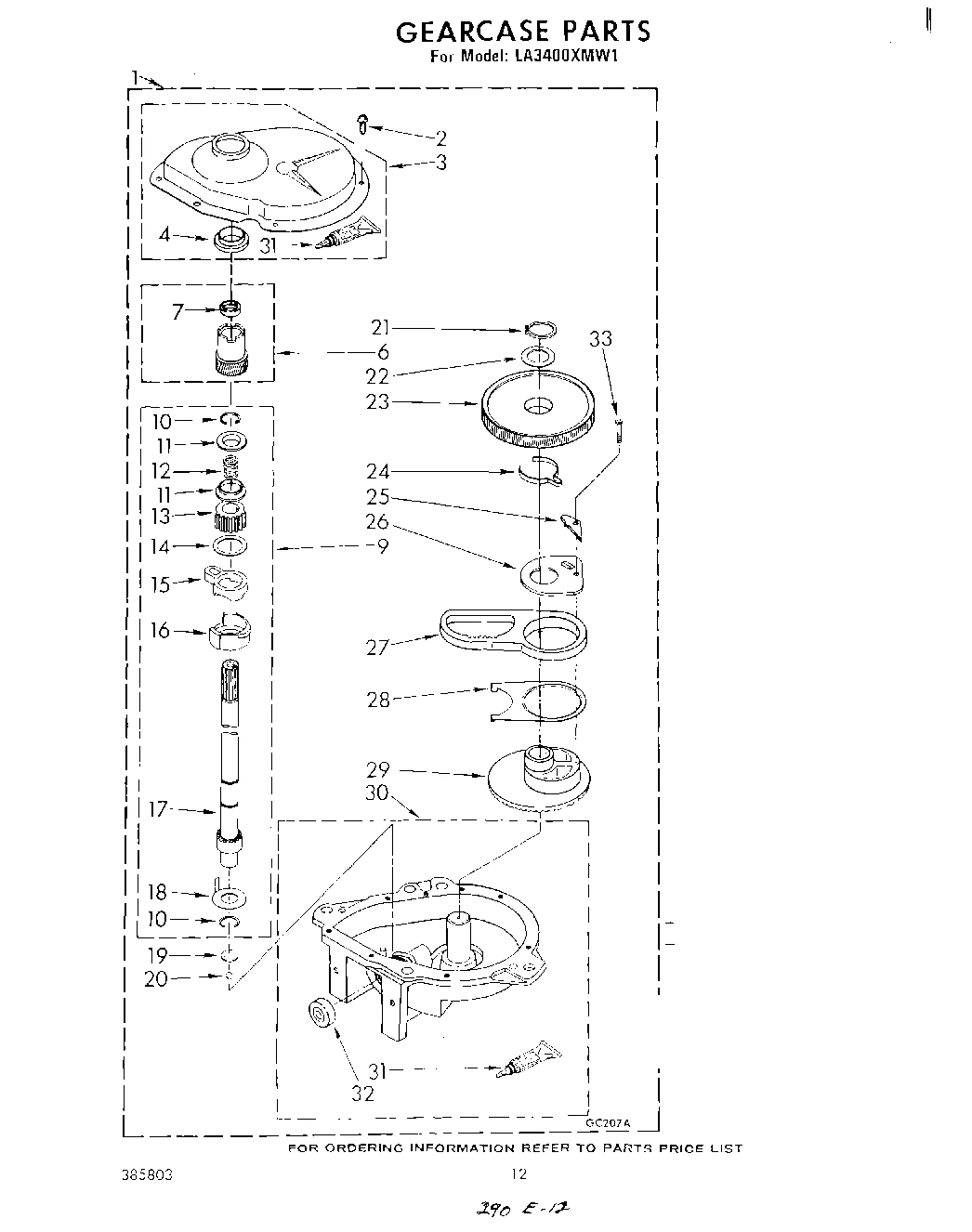 10 - GEARCASE