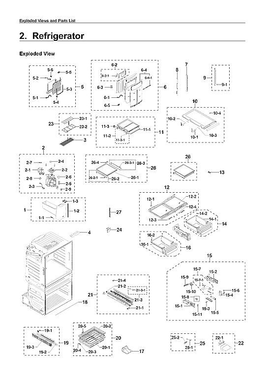 REFRIGERATOR PARTS