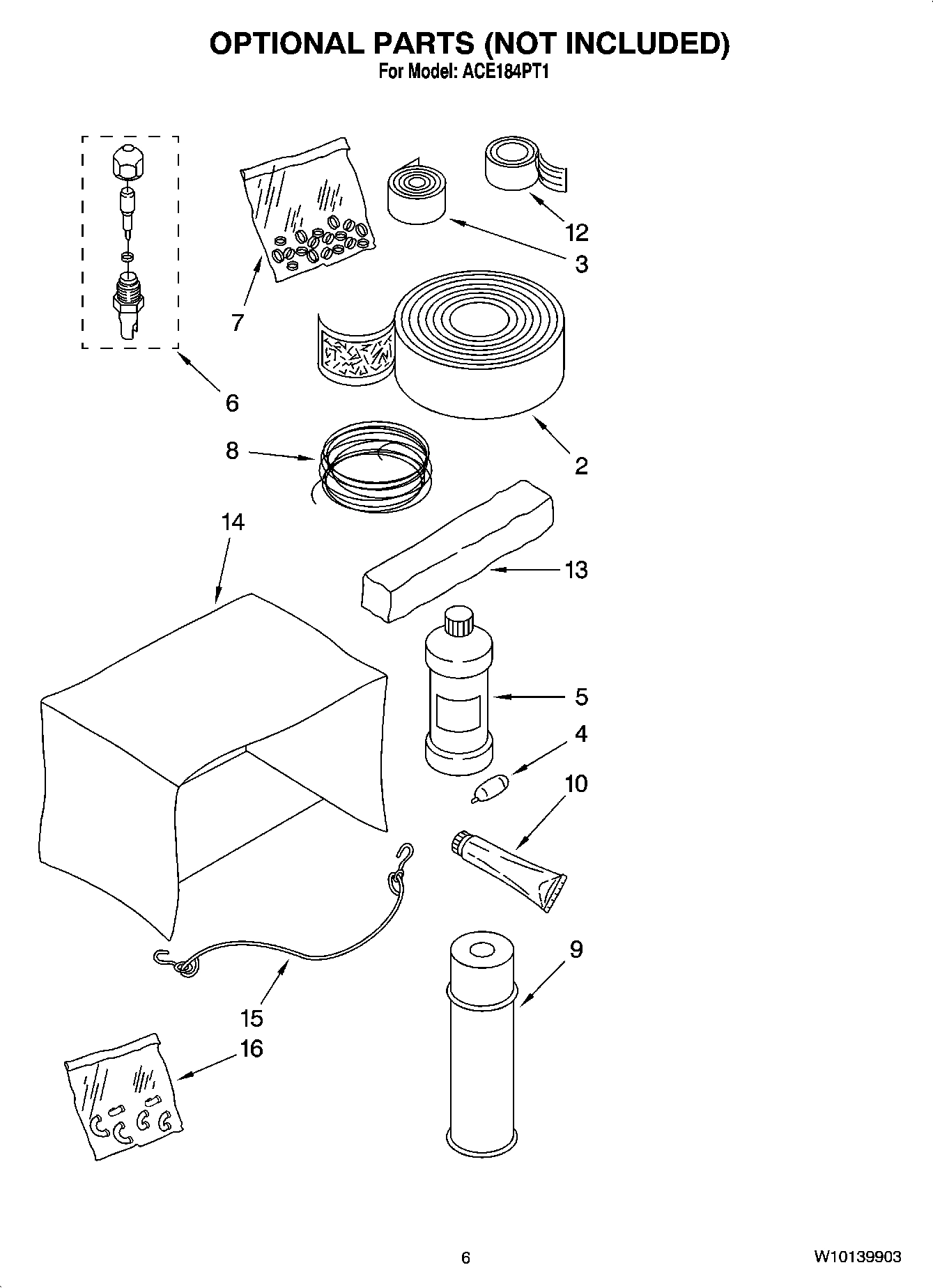 04 - OPTIONAL PARTS (NOT INCLUDED)