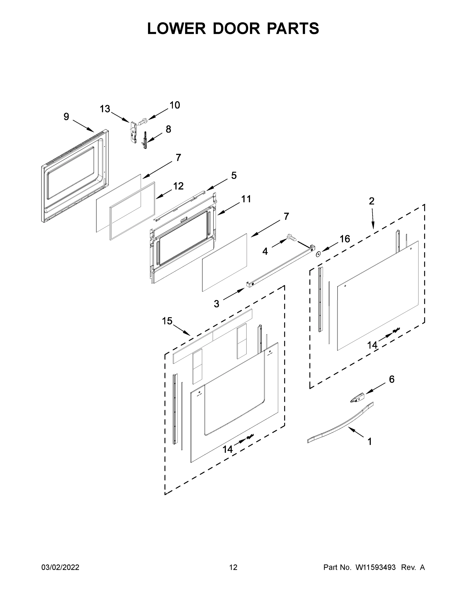 07 - LOWER DOOR PARTS