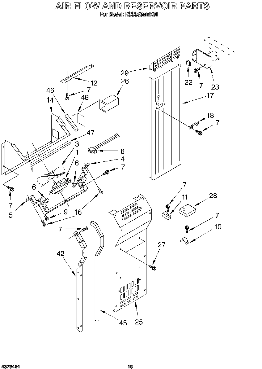 13 - AIR FLOW AND RESERVOIR