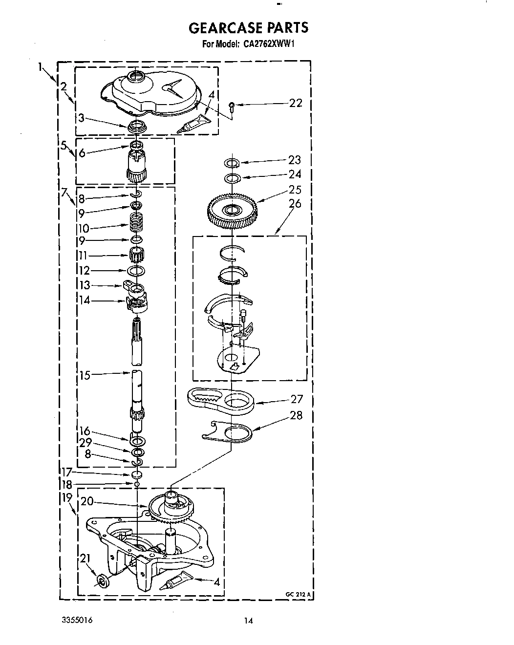 12 - GEARCASE