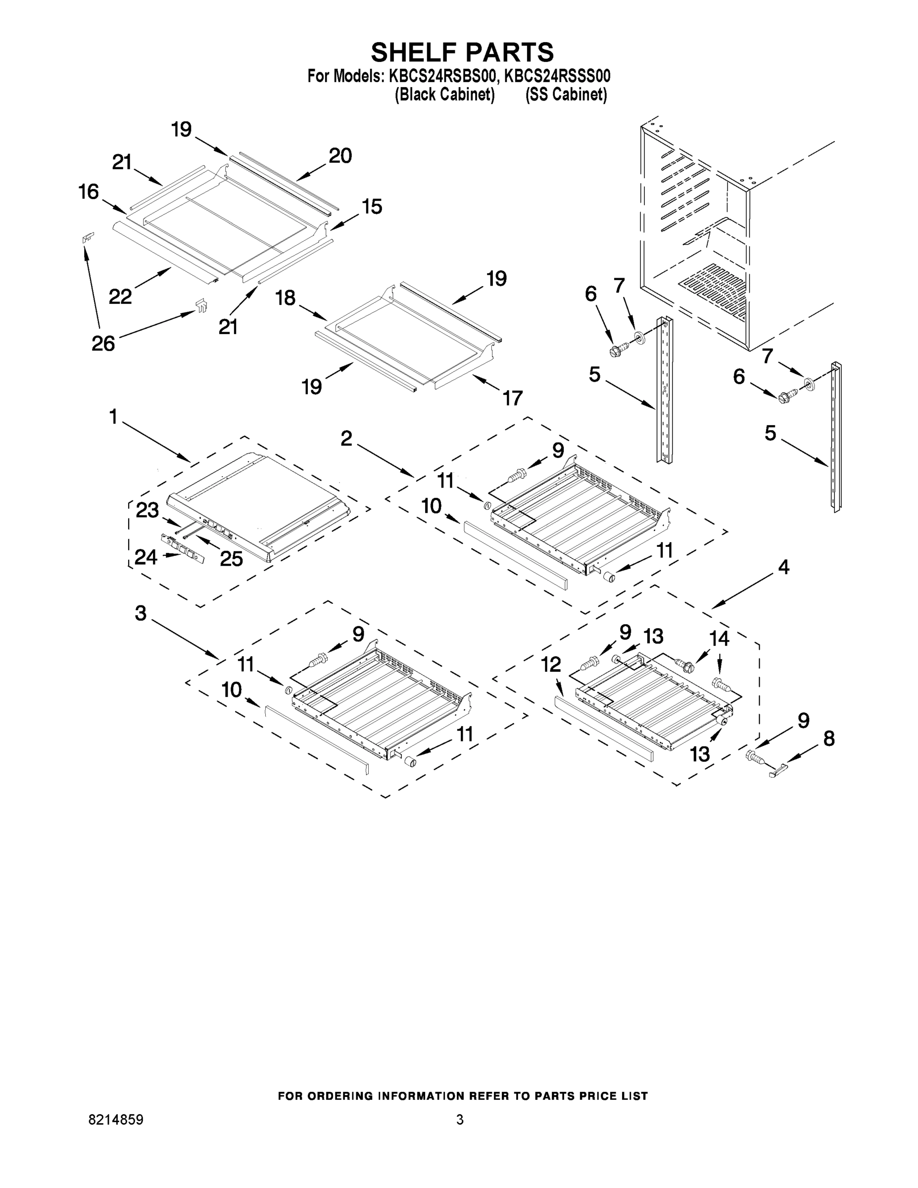 02 - SHELF PARTS