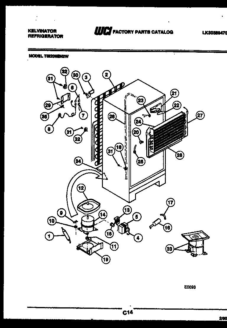 05 - SYSTEM AND AUTOMATIC DEFROST PARTS