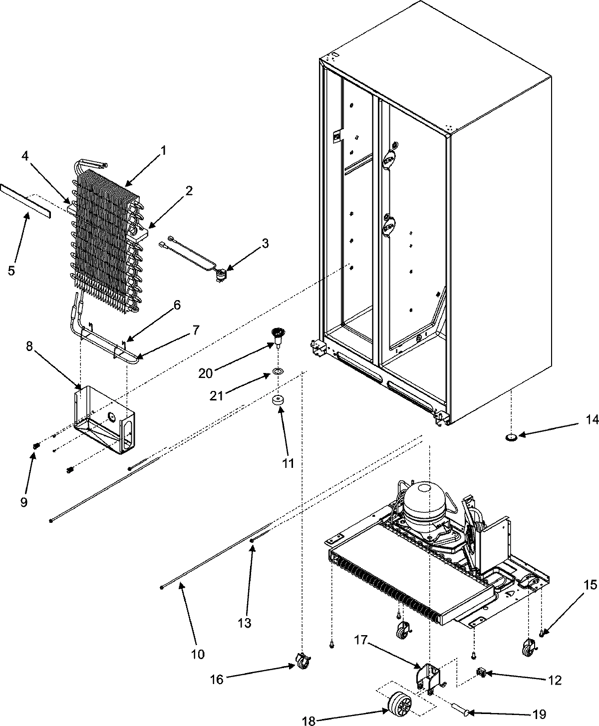 06 - EVAPORATOR/ROLLERS