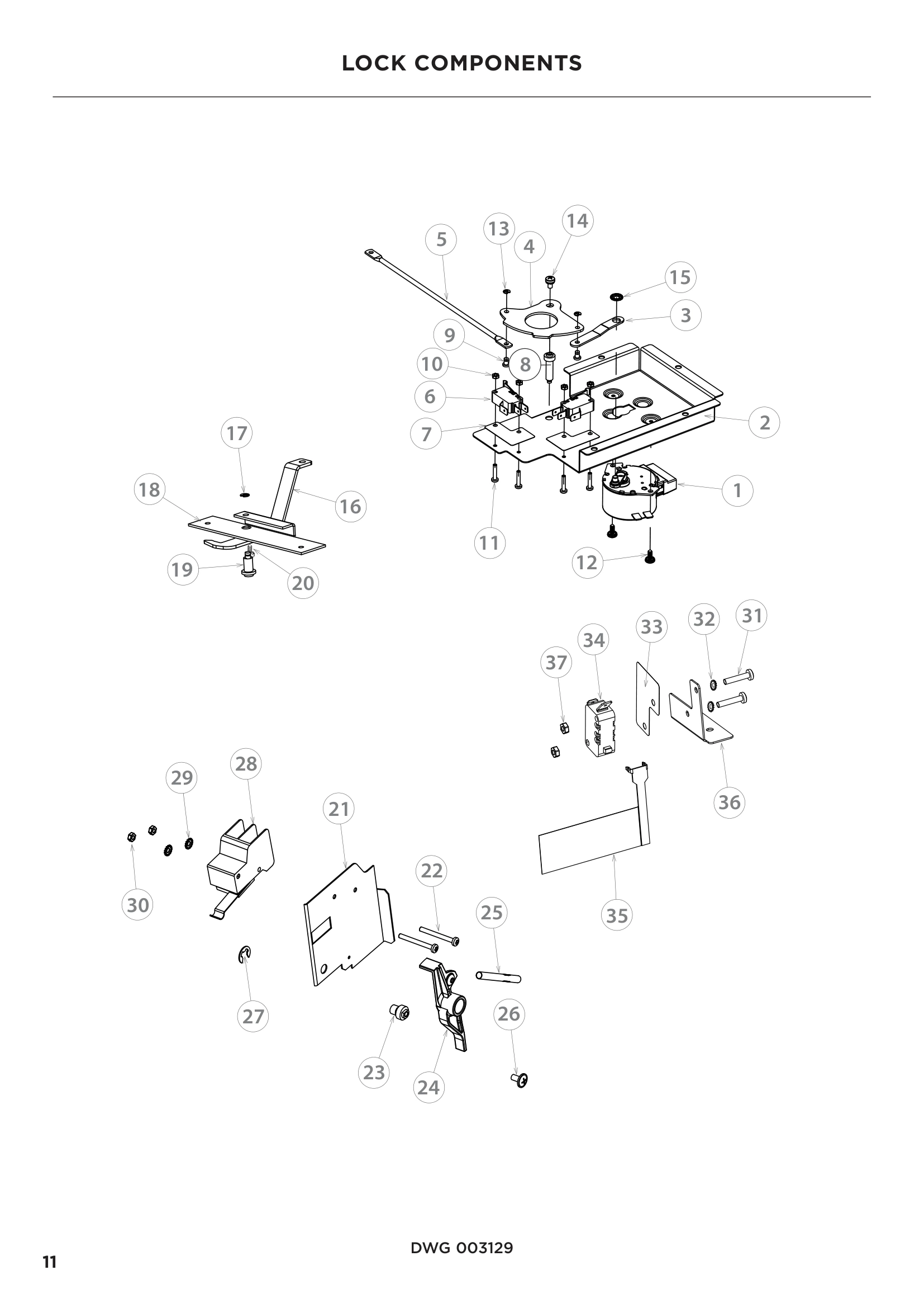 LOCK COMPONENTS