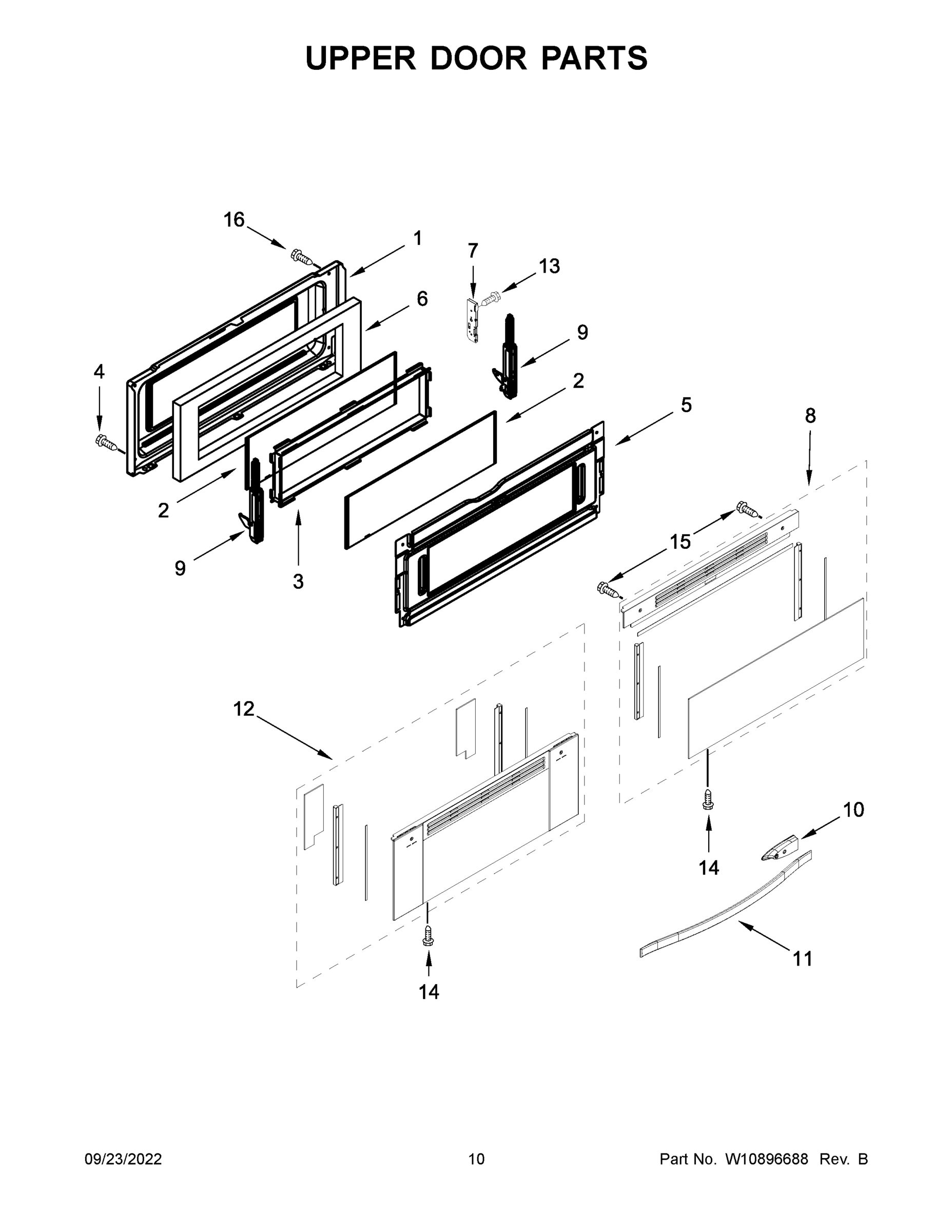 06 - UPPER DOOR PARTS