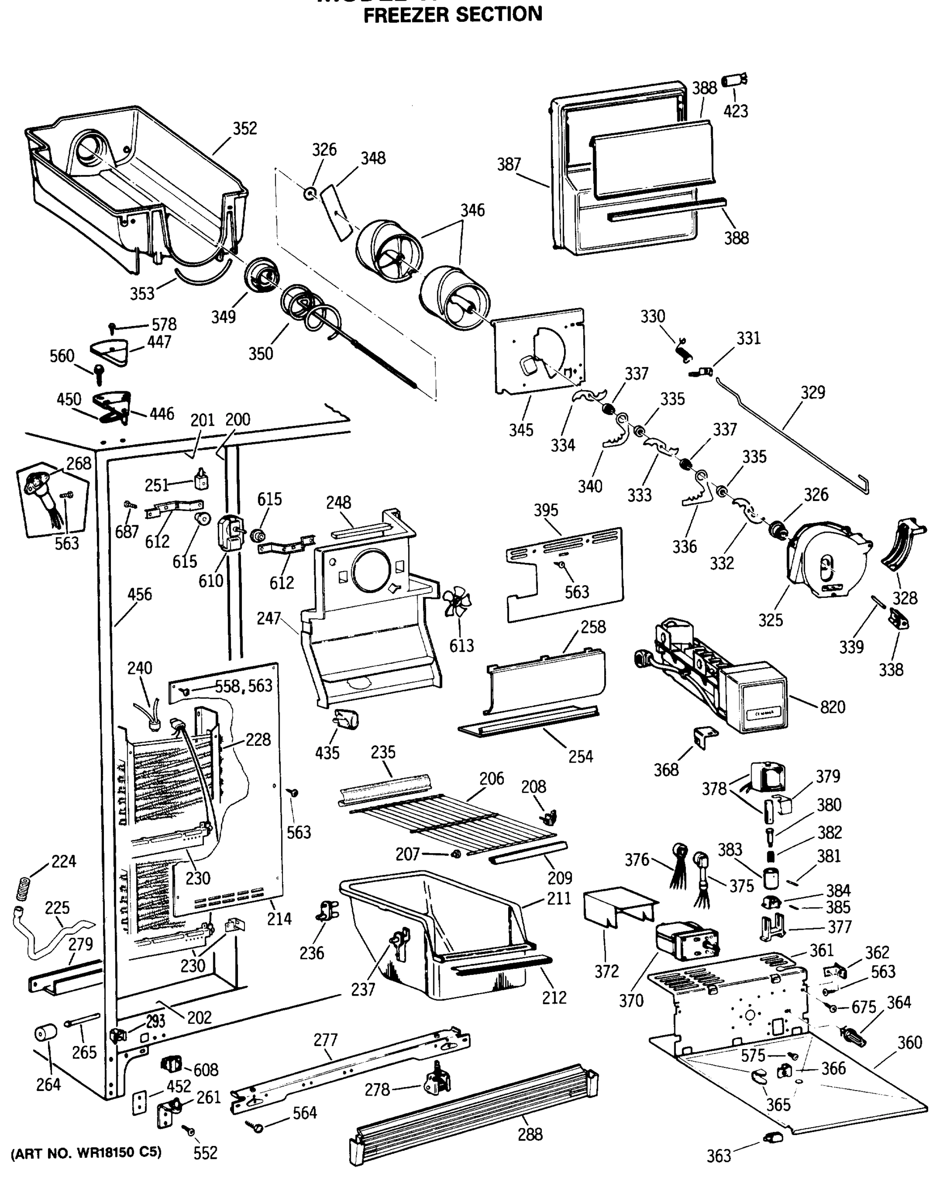 FREEZER SECTION