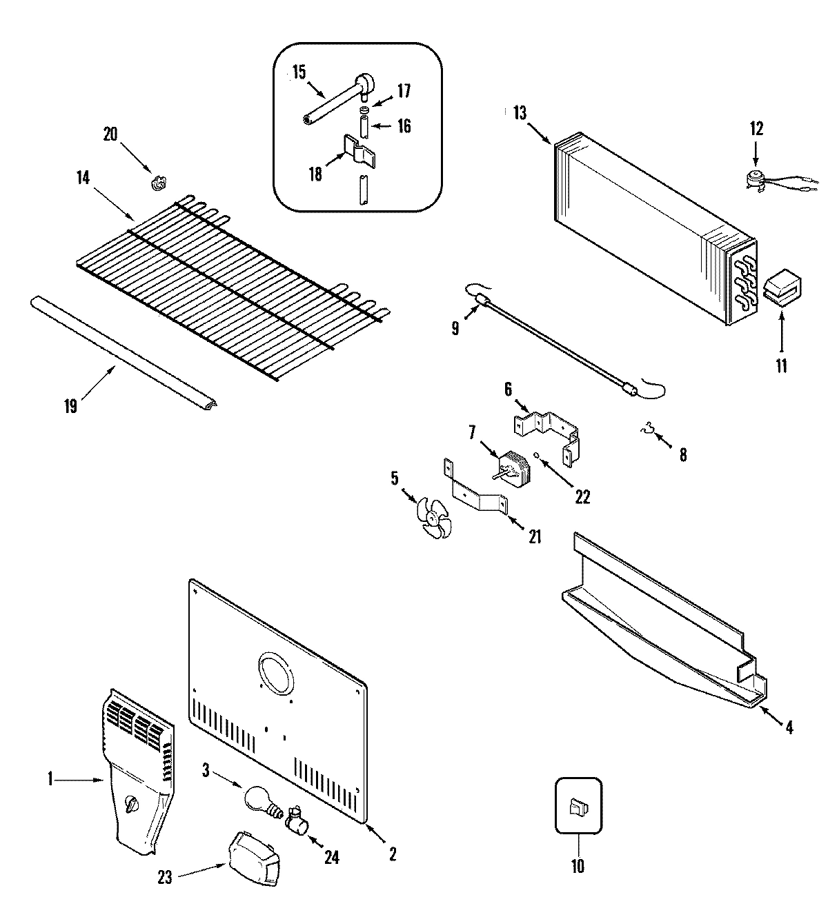 03 - FREEZER COMPARTMENT