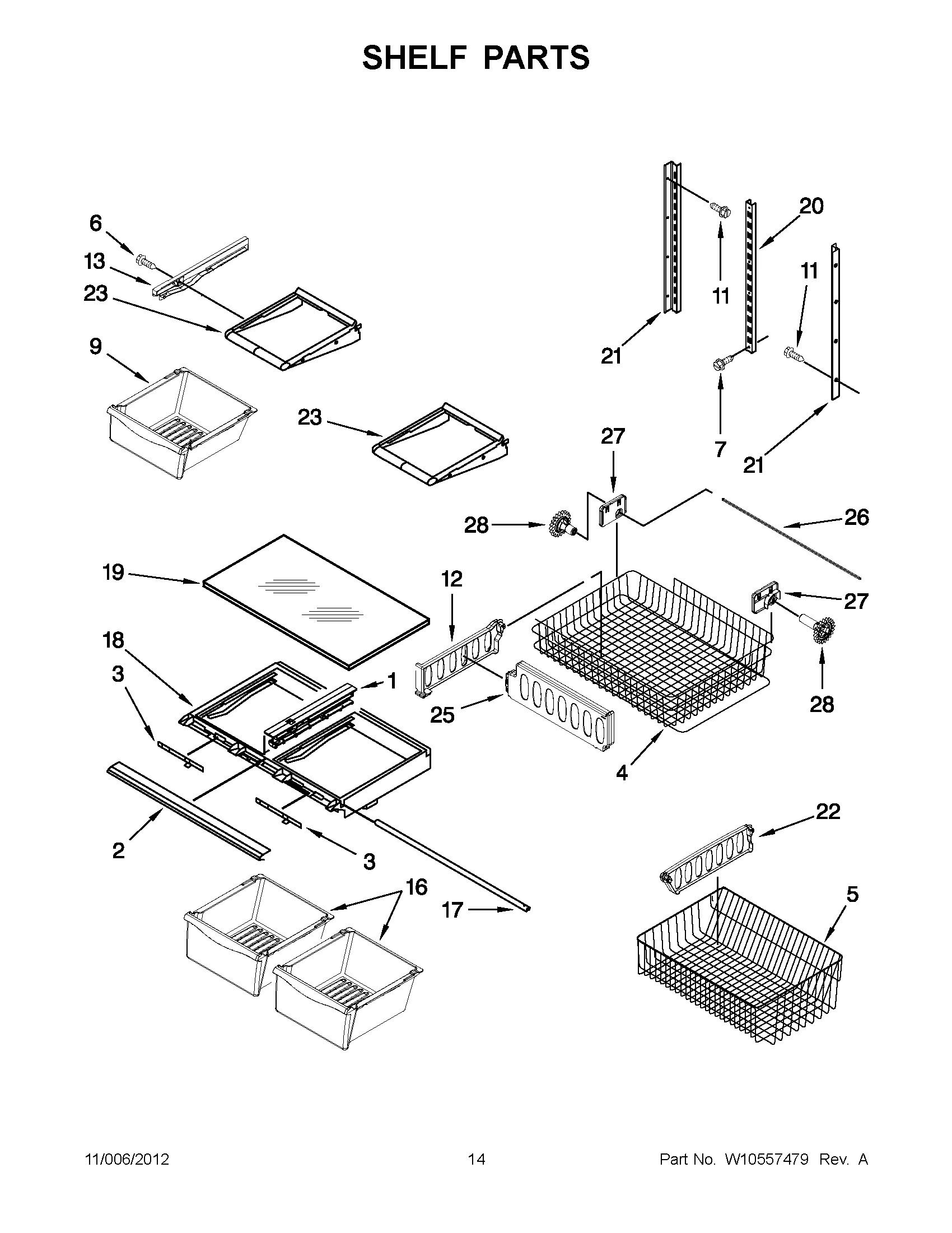 07 - SHELF PARTS