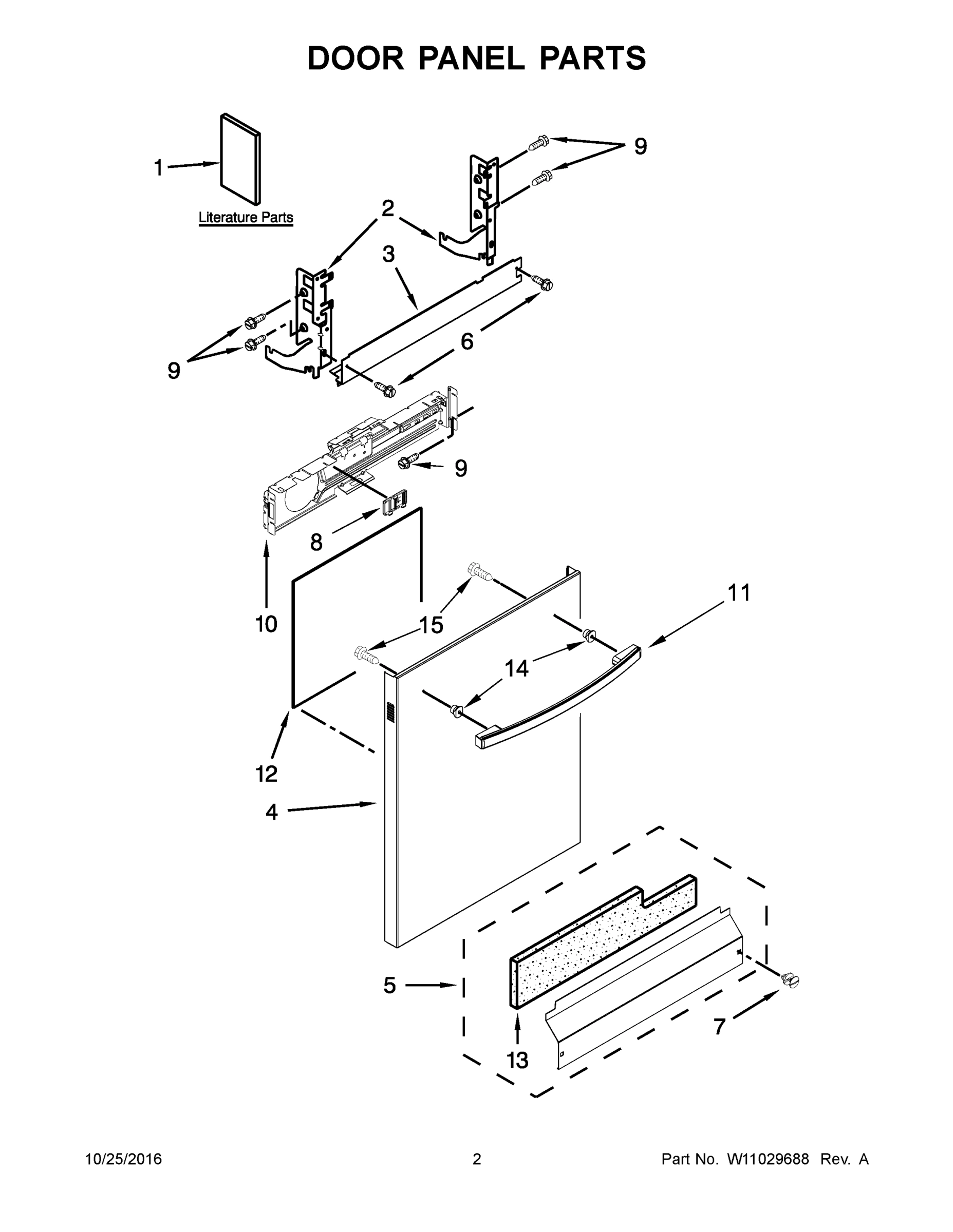02 - DOOR PANEL PARTS