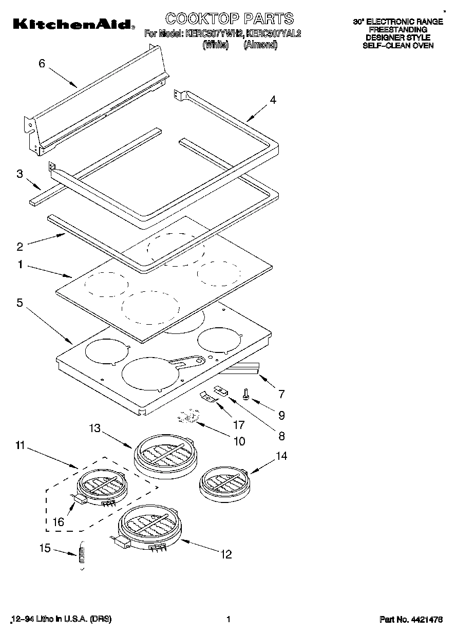 01 - COOKTOP, LITERATURE