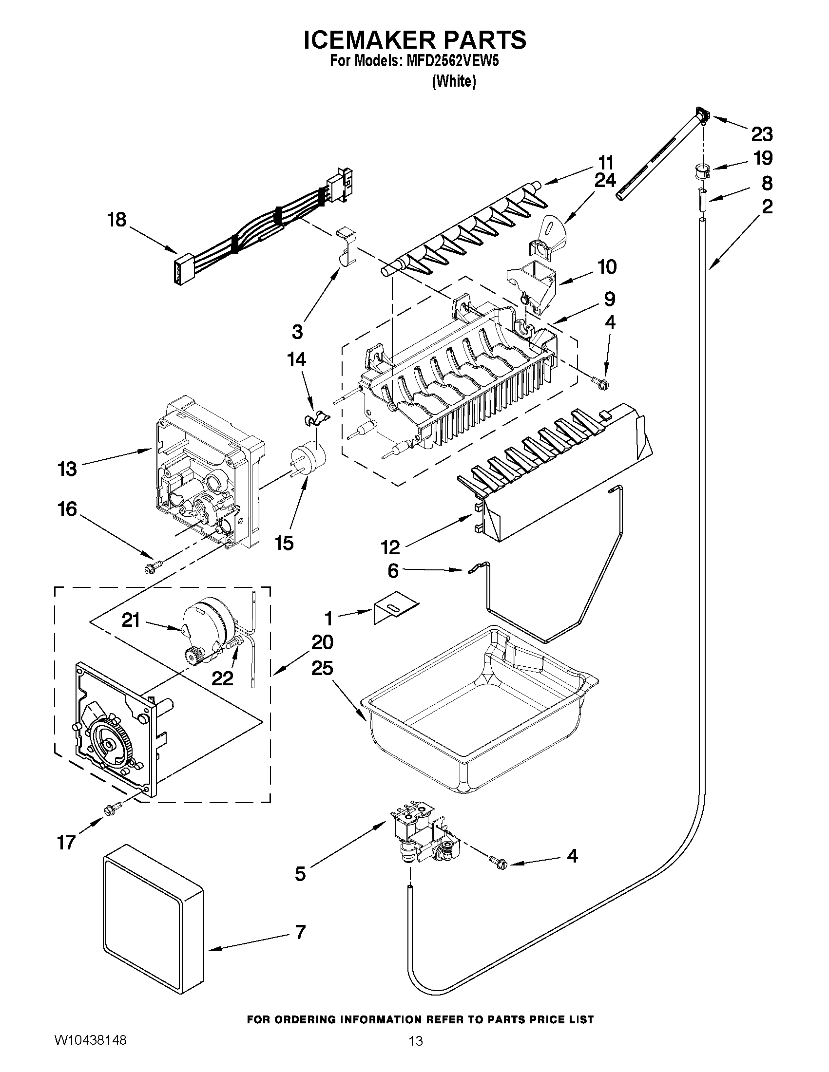 07 - ICEMAKER PARTS