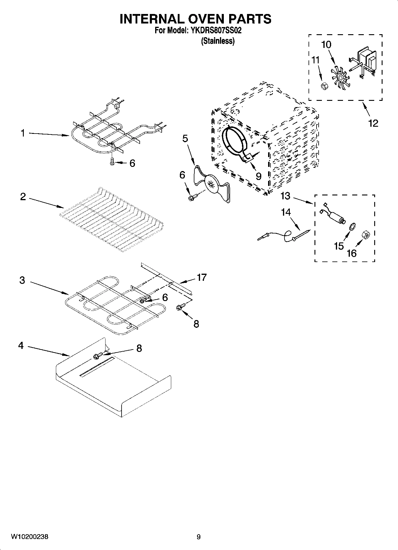 06 - INTERNAL OVEN PARTS