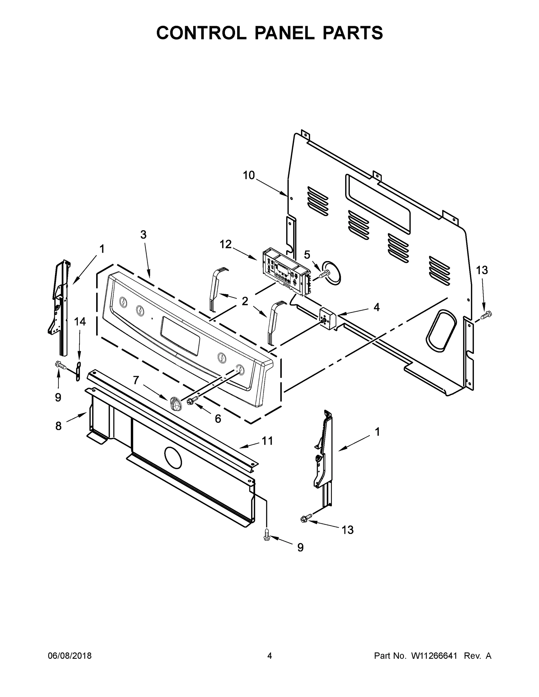 03 - CONTROL PANEL PARTS