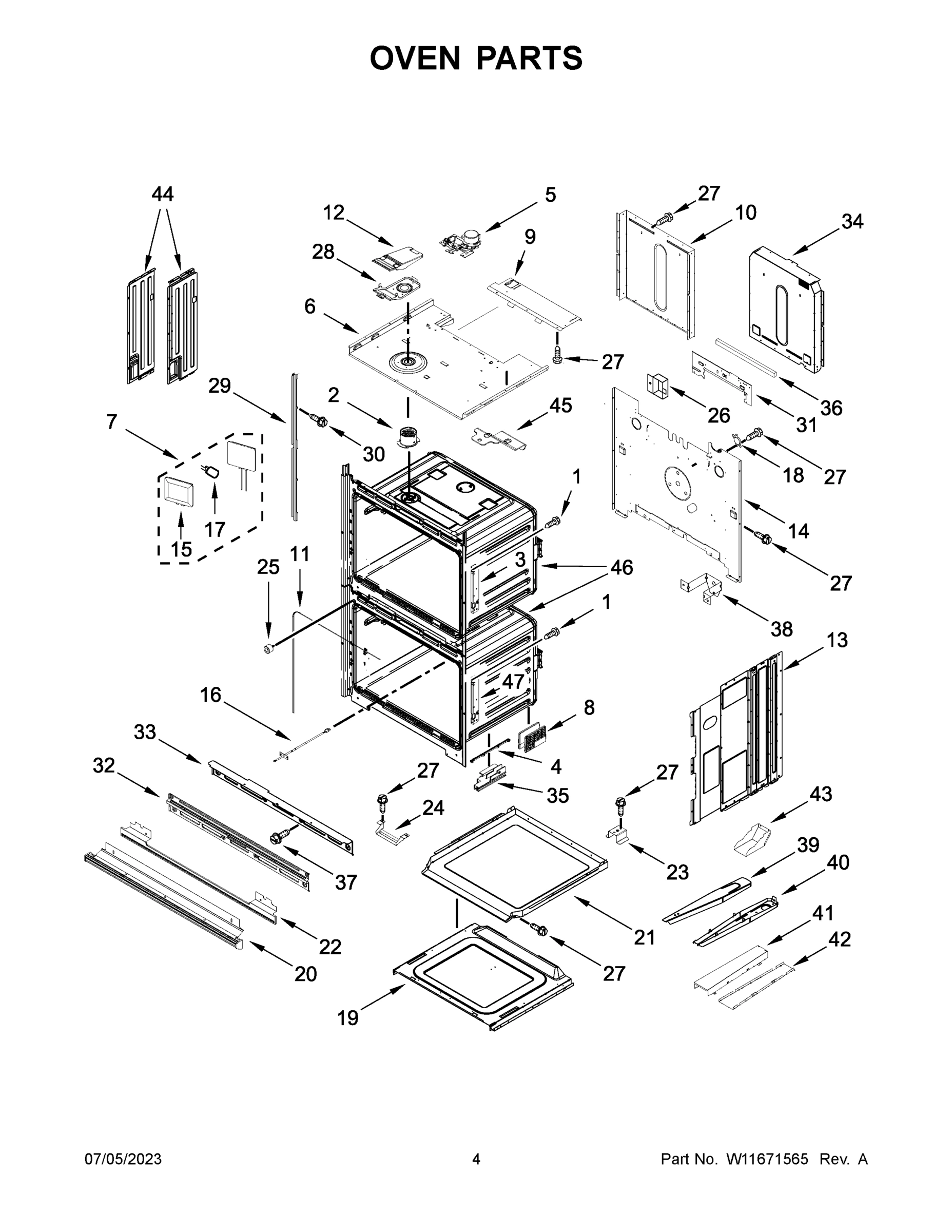 03 - OVEN PARTS