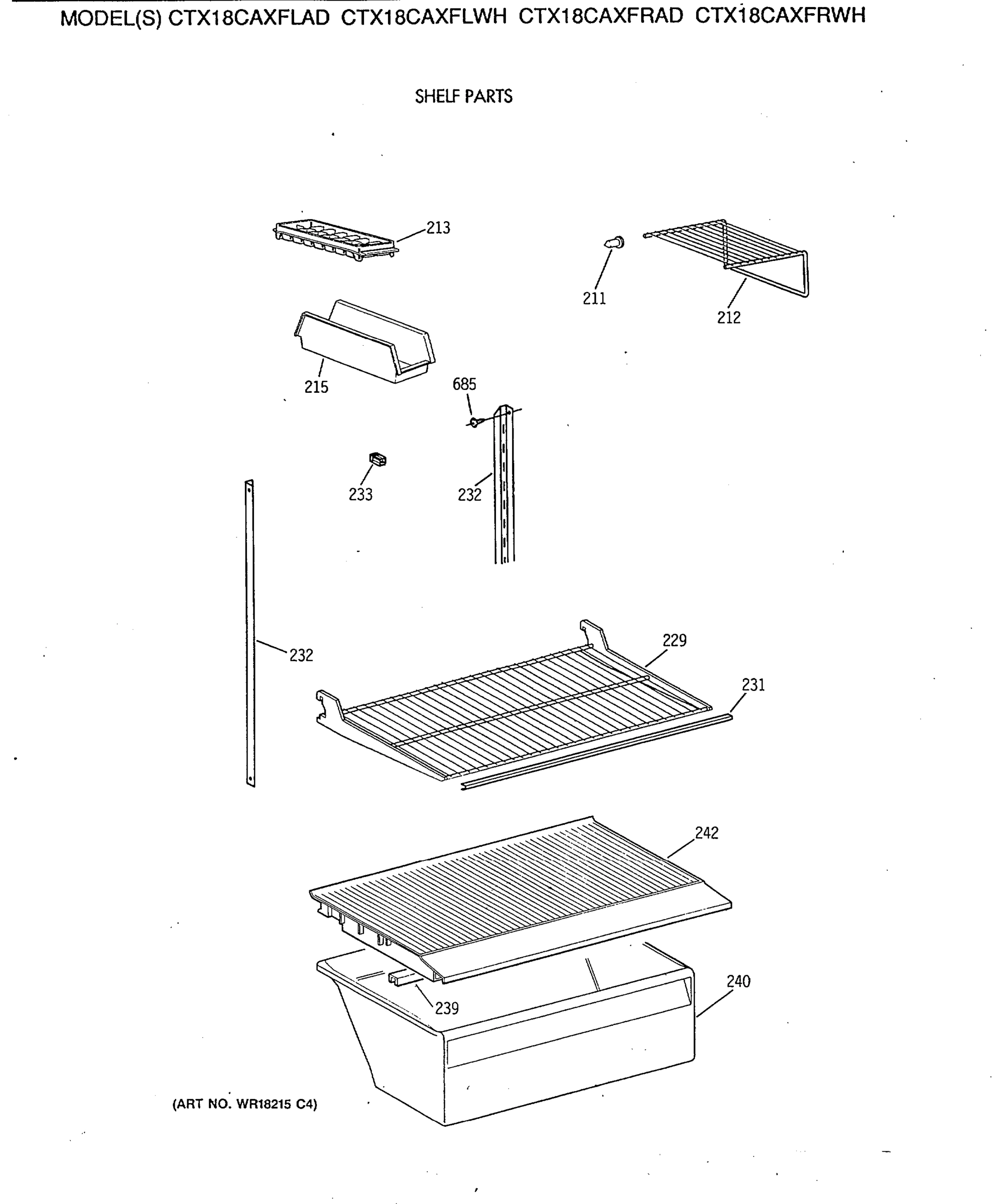 SHELF PARTS