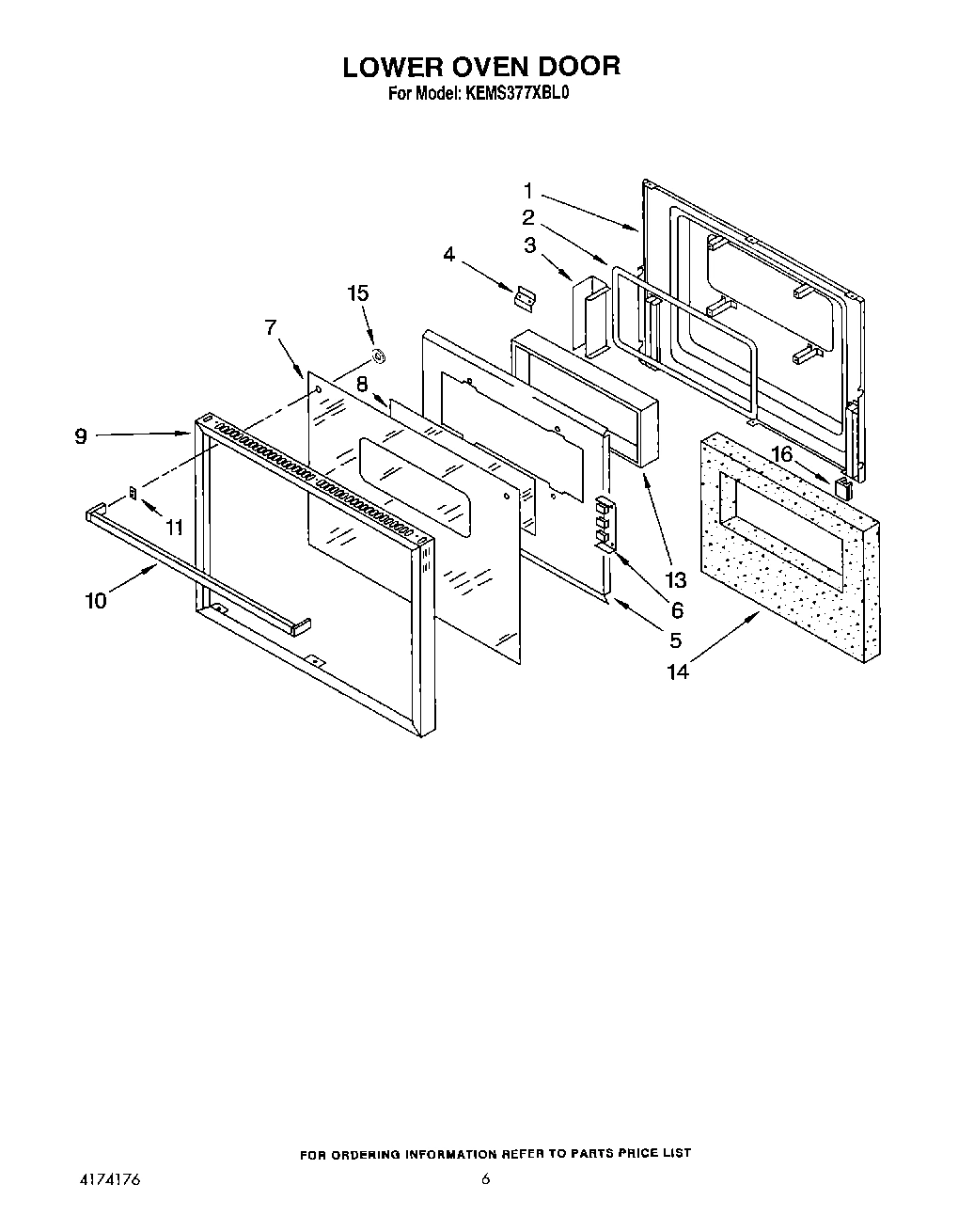05 - LOWER OVEN DOOR