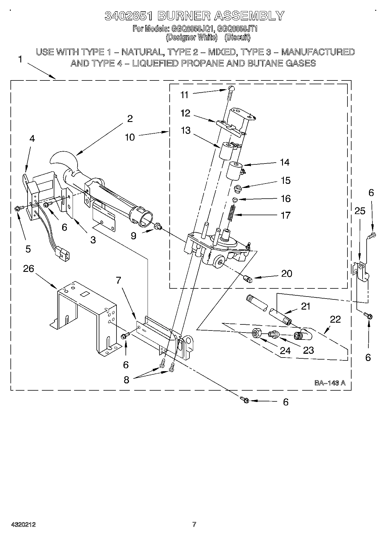 04 - 3402851 BURNER