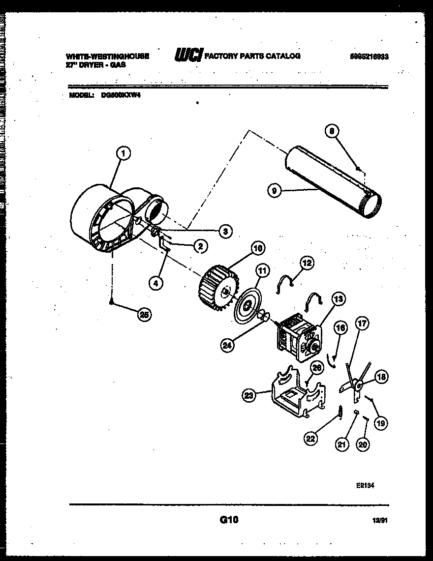 05 - BLOWER AND DRIVE PARTS