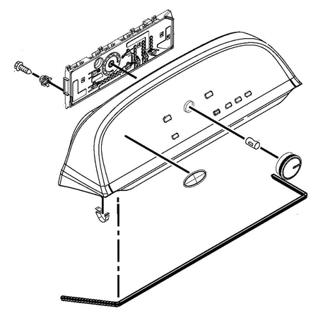 W10560120 Whirlpool Console Assembly