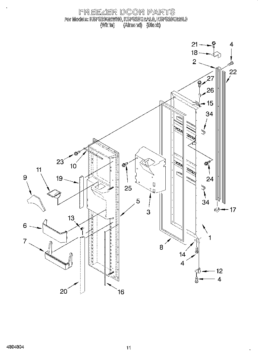 07 - FREEZER DOOR