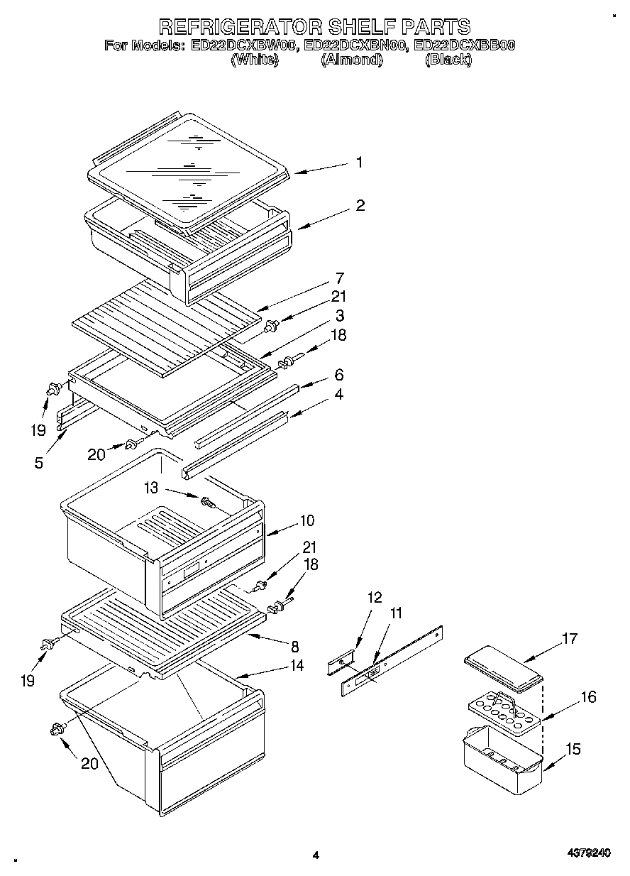 03 - REFRIGERATOR SHELF
