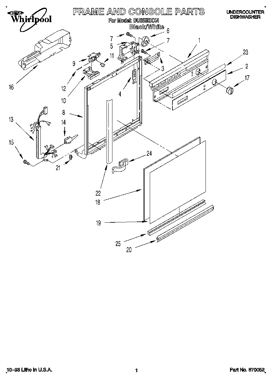 01 - FRAME AND CONSOLE