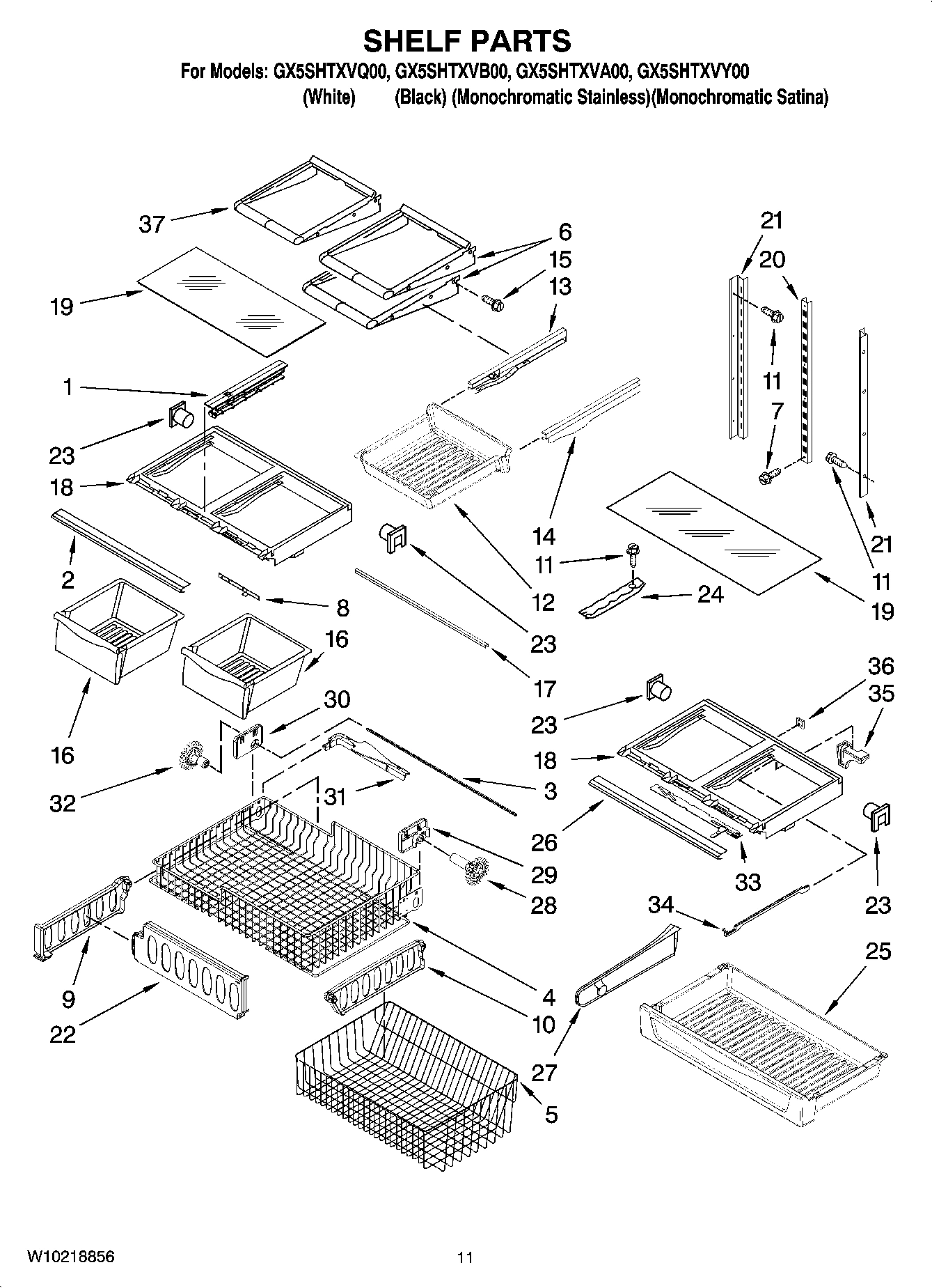 07 - SHELF PARTS