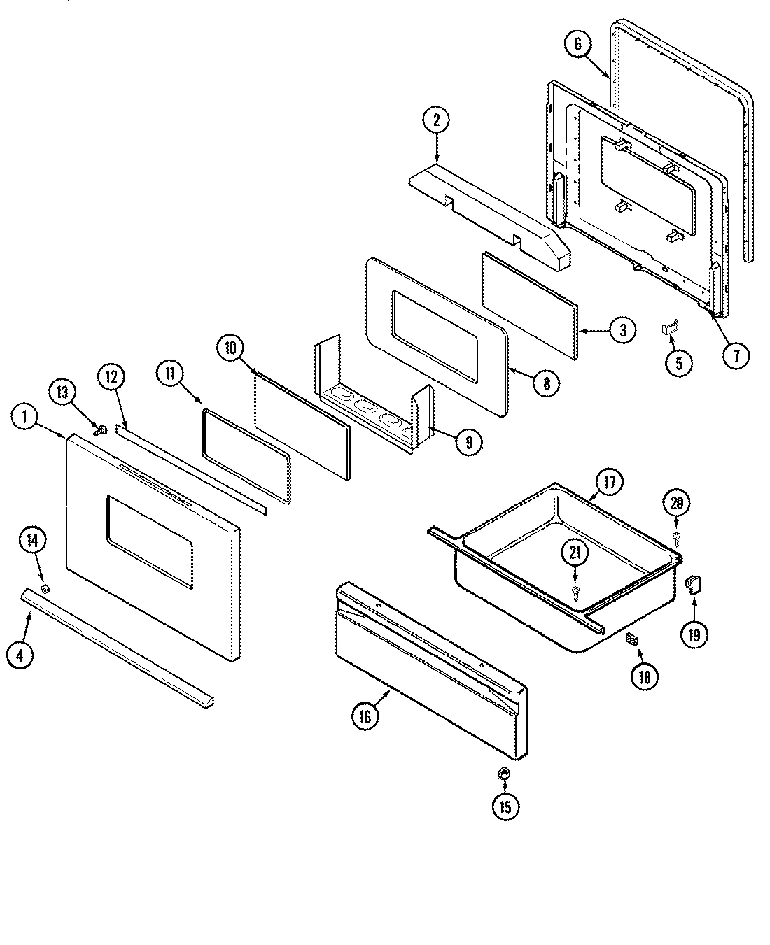 04 - DOOR/DRAWER (SERIES 45)