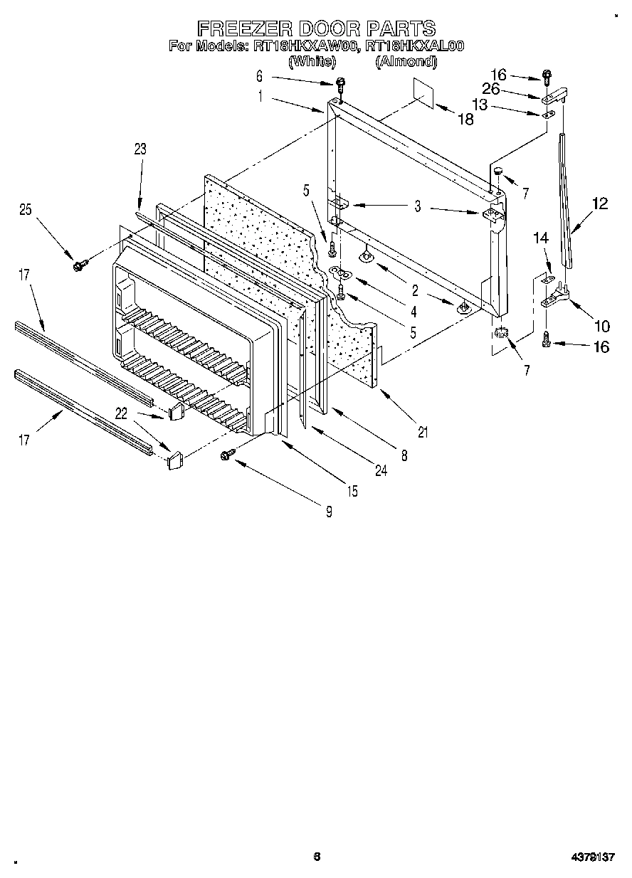05 - FREEZER DOOR