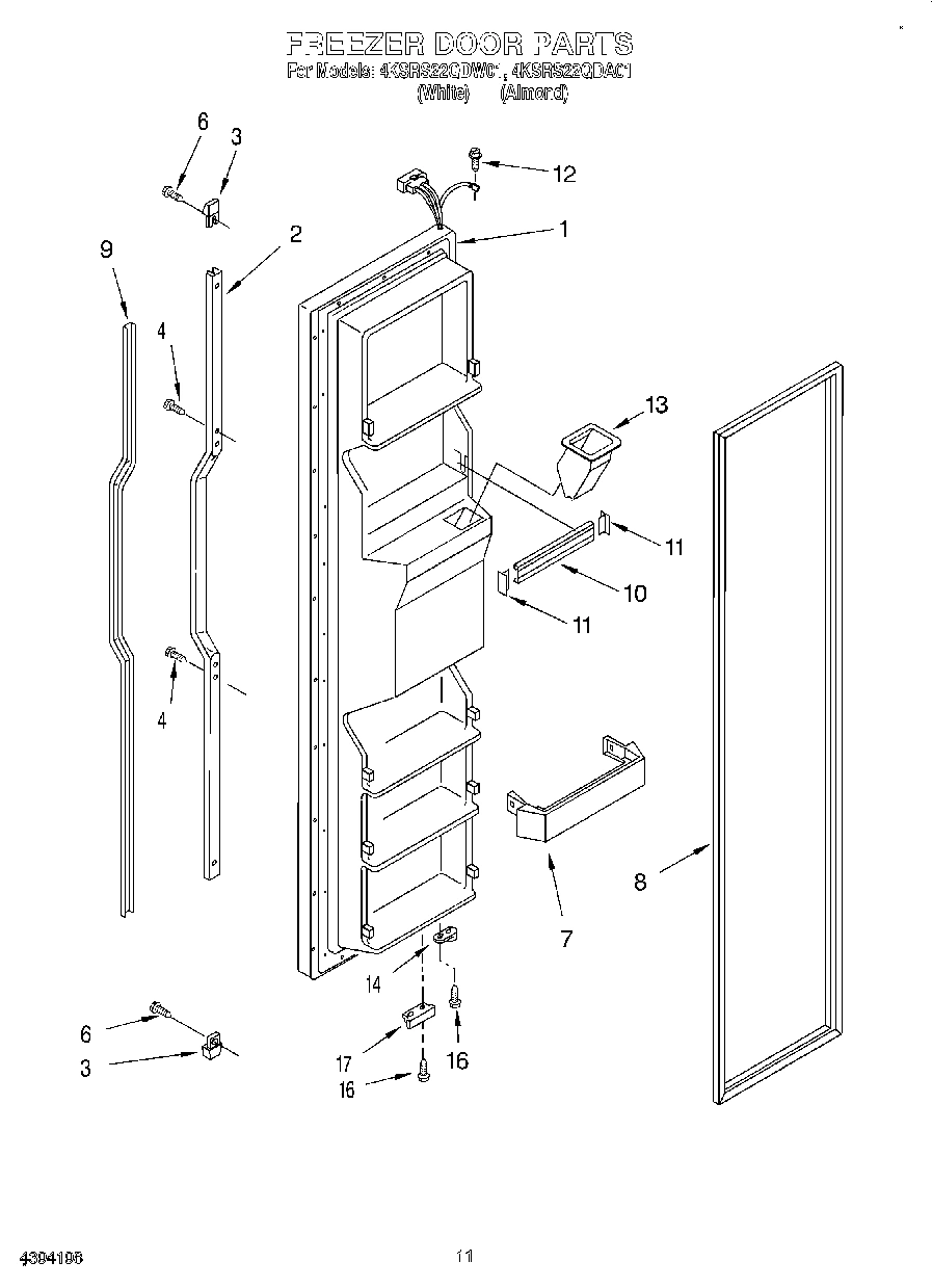 07 - FREEZER DOOR
