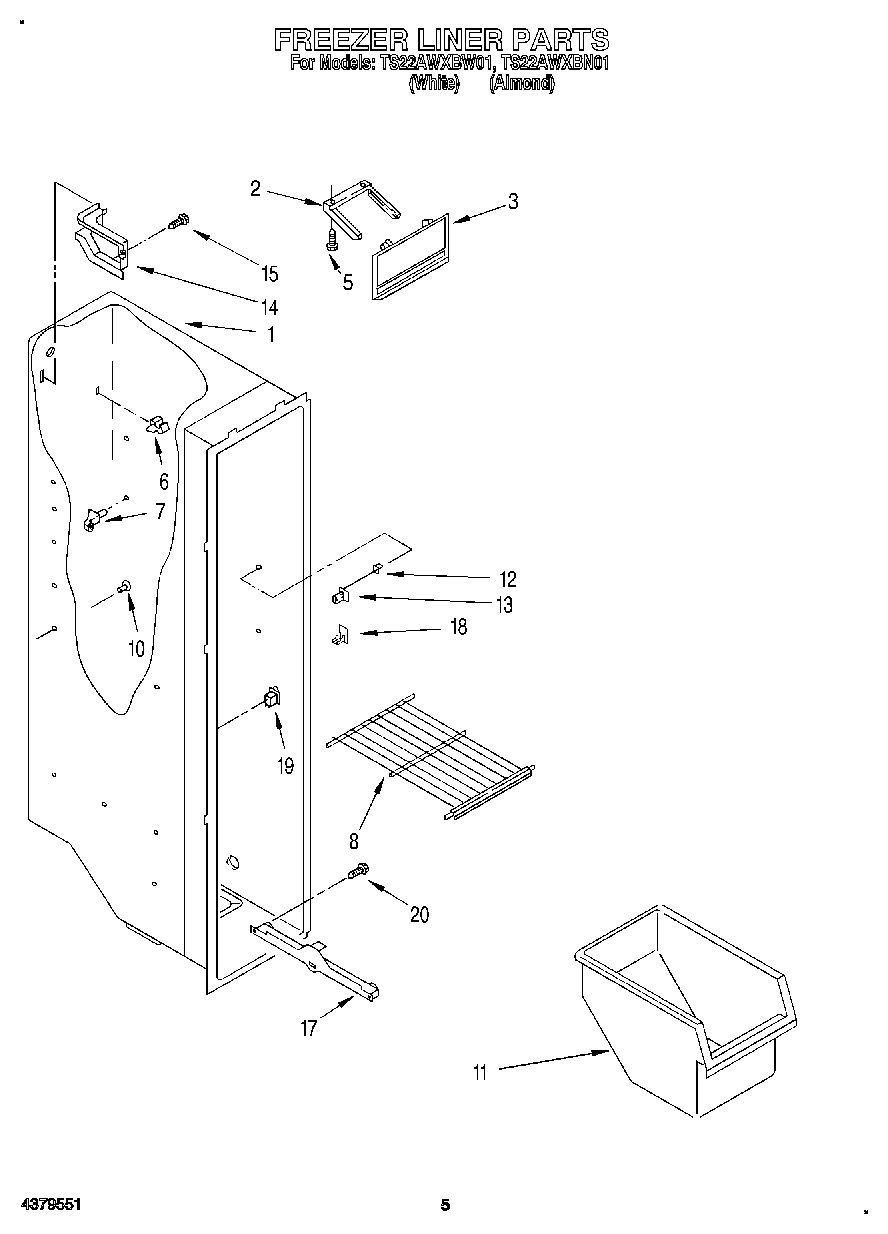 04 - FREEZER LINER