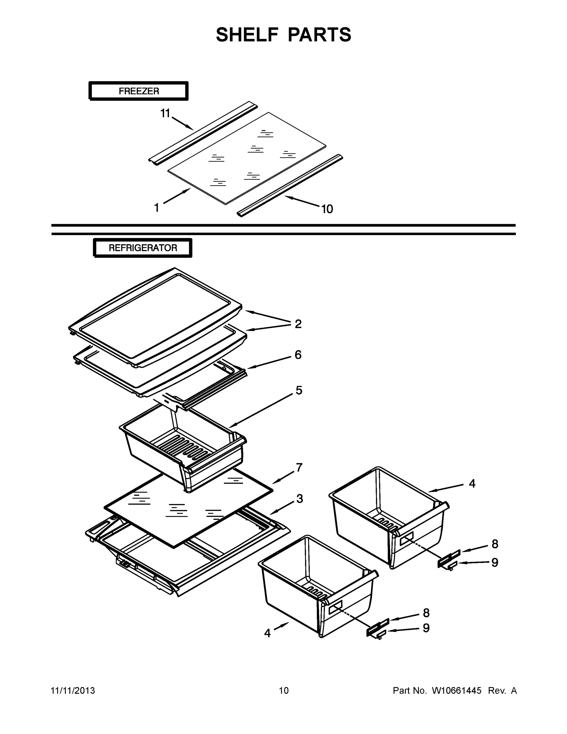 06 - SHELF PARTS