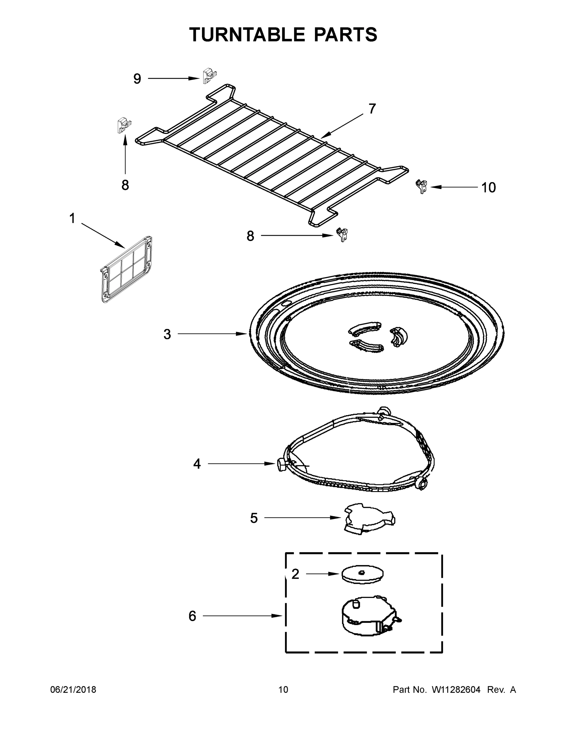 06 - TURNTABLE PARTS