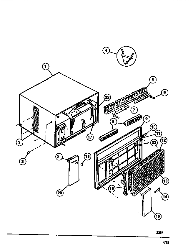 02 - CABINET FRONT & WRAPPER