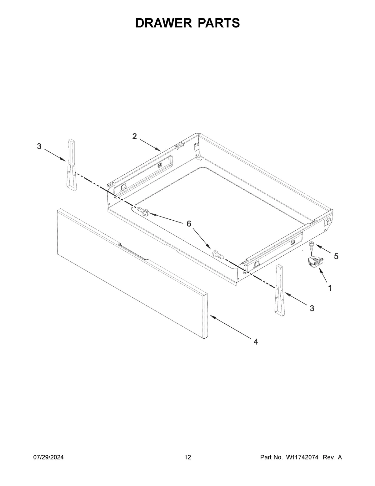 07 - DRAWER PARTS