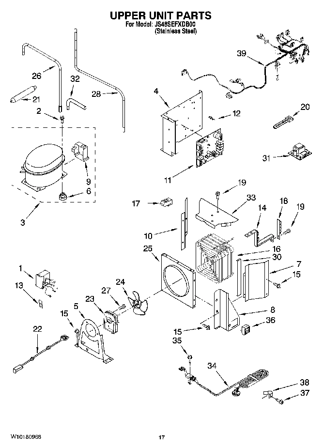 11 - UPPER UNIT PARTS
