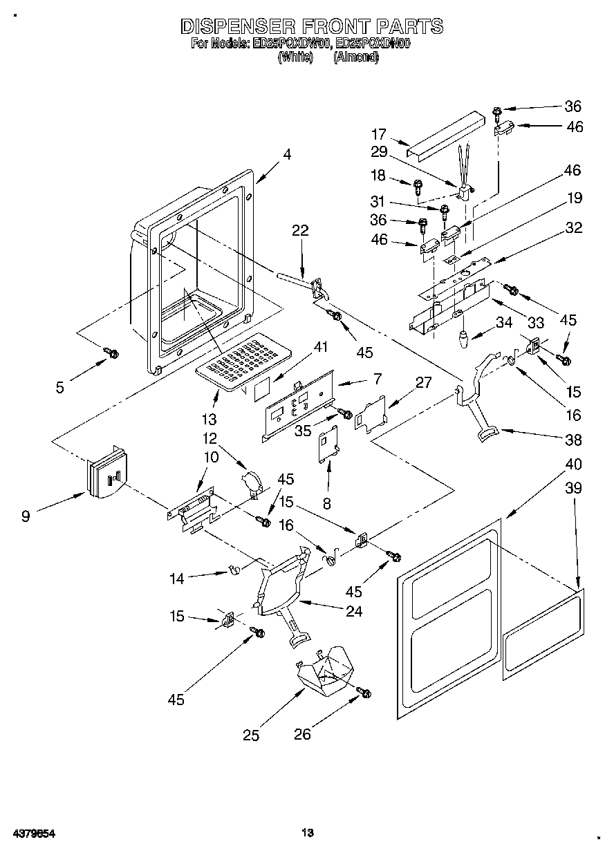 08 - DISPENSER FRONT