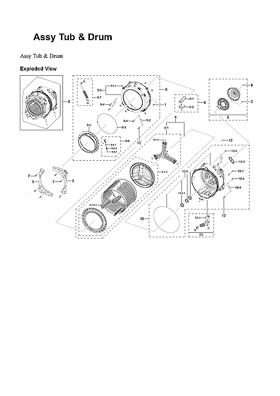 Tub & Drum Assembly