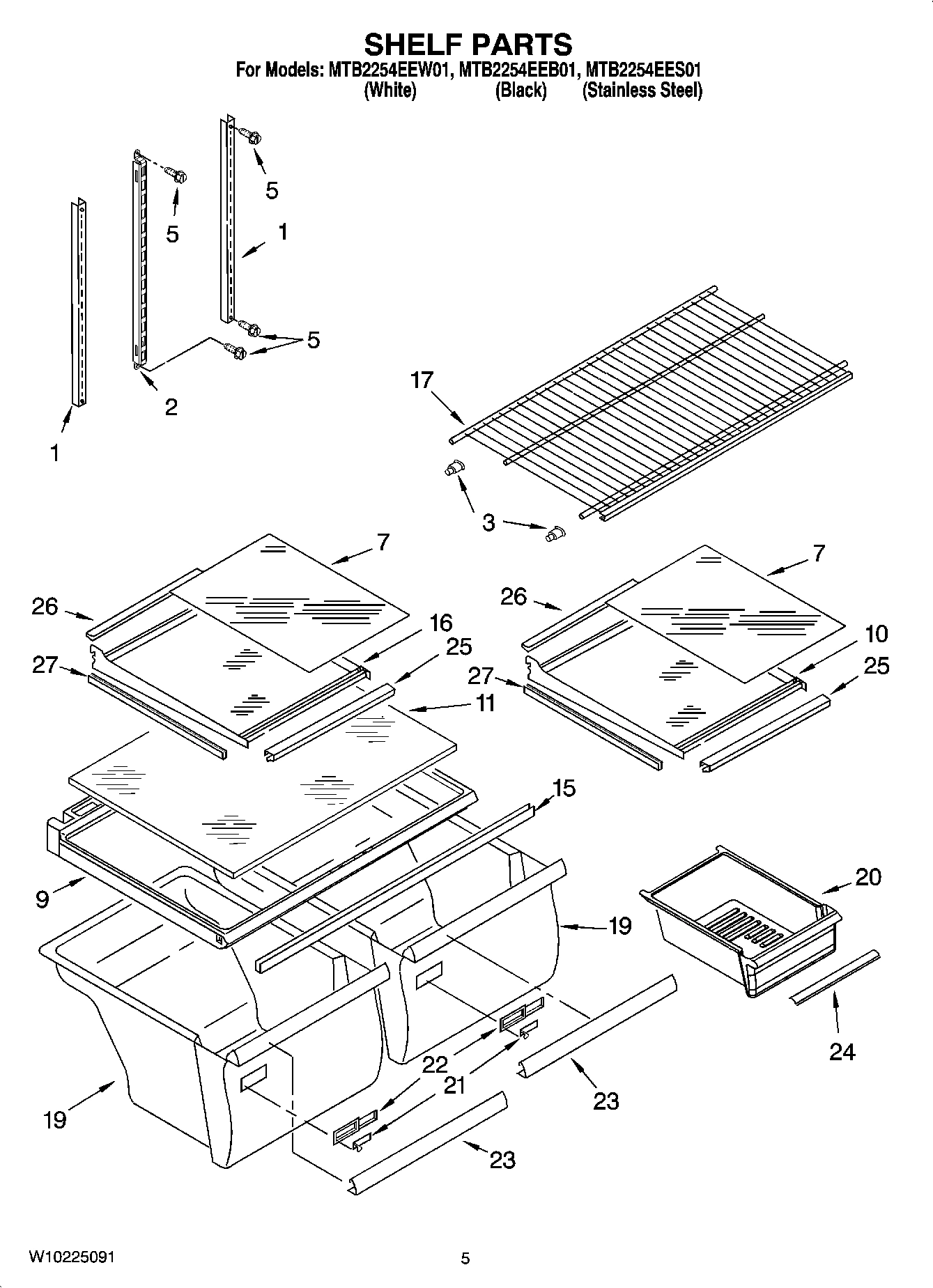 03 - SHELF PARTS