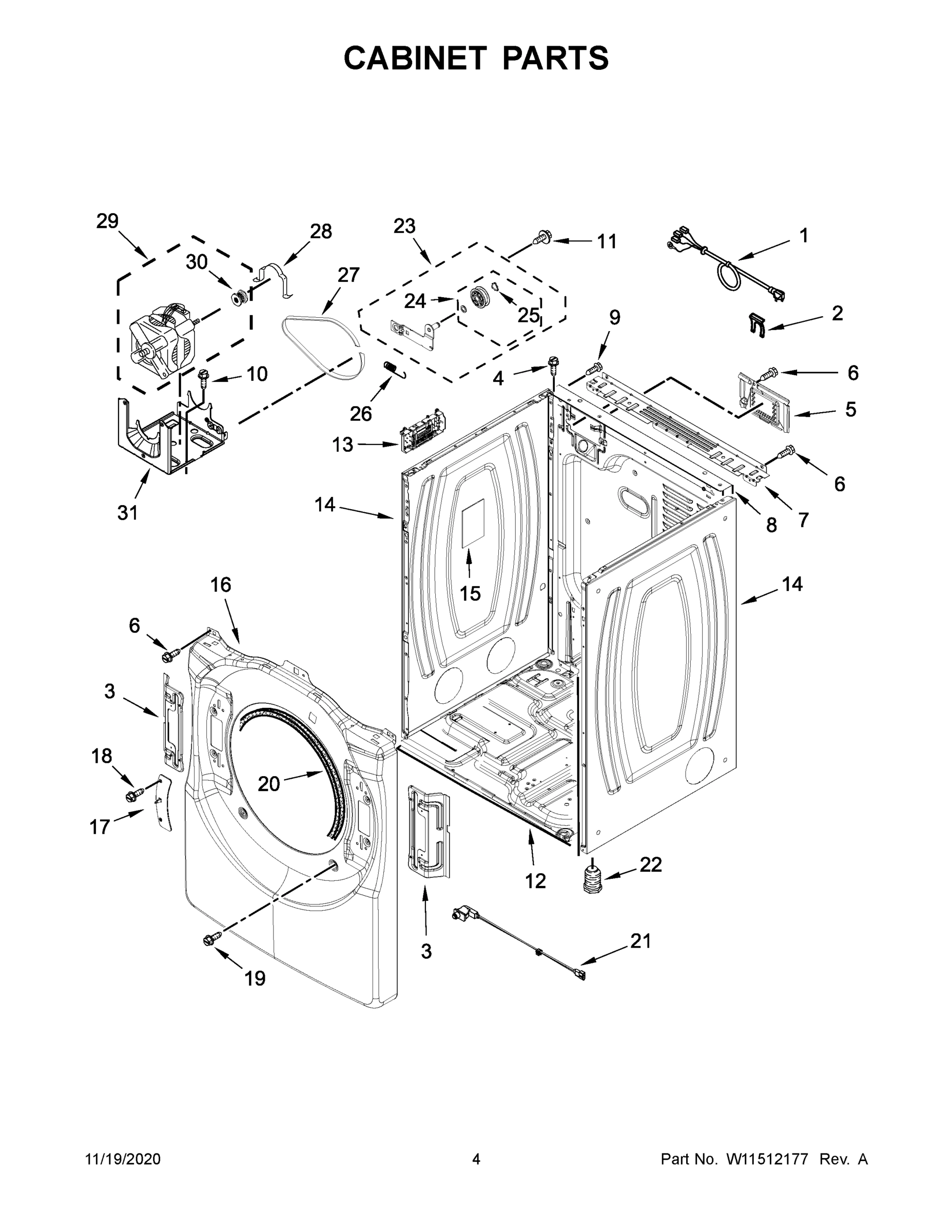 03 - CABINET PARTS