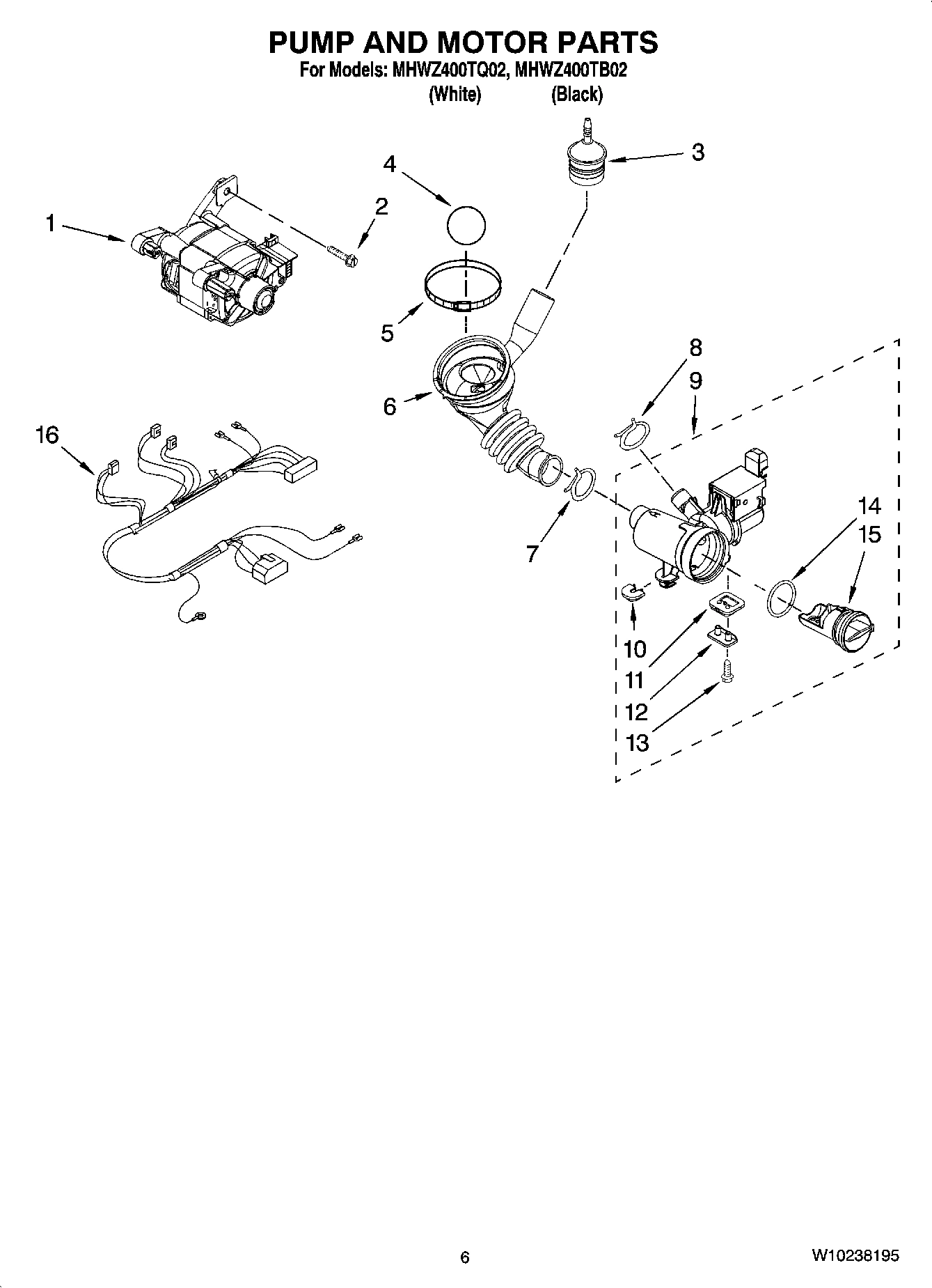 05 - PUMP AND MOTOR PARTS