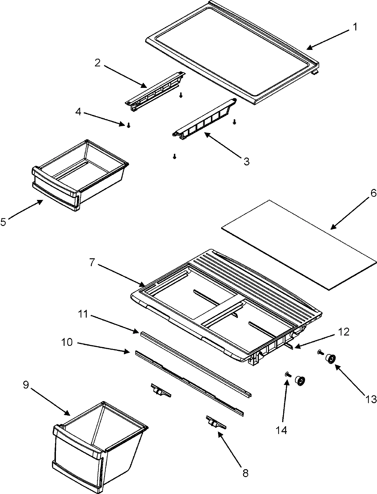 09 - SHELVES & ACCESSORIES (MTB189AARW)