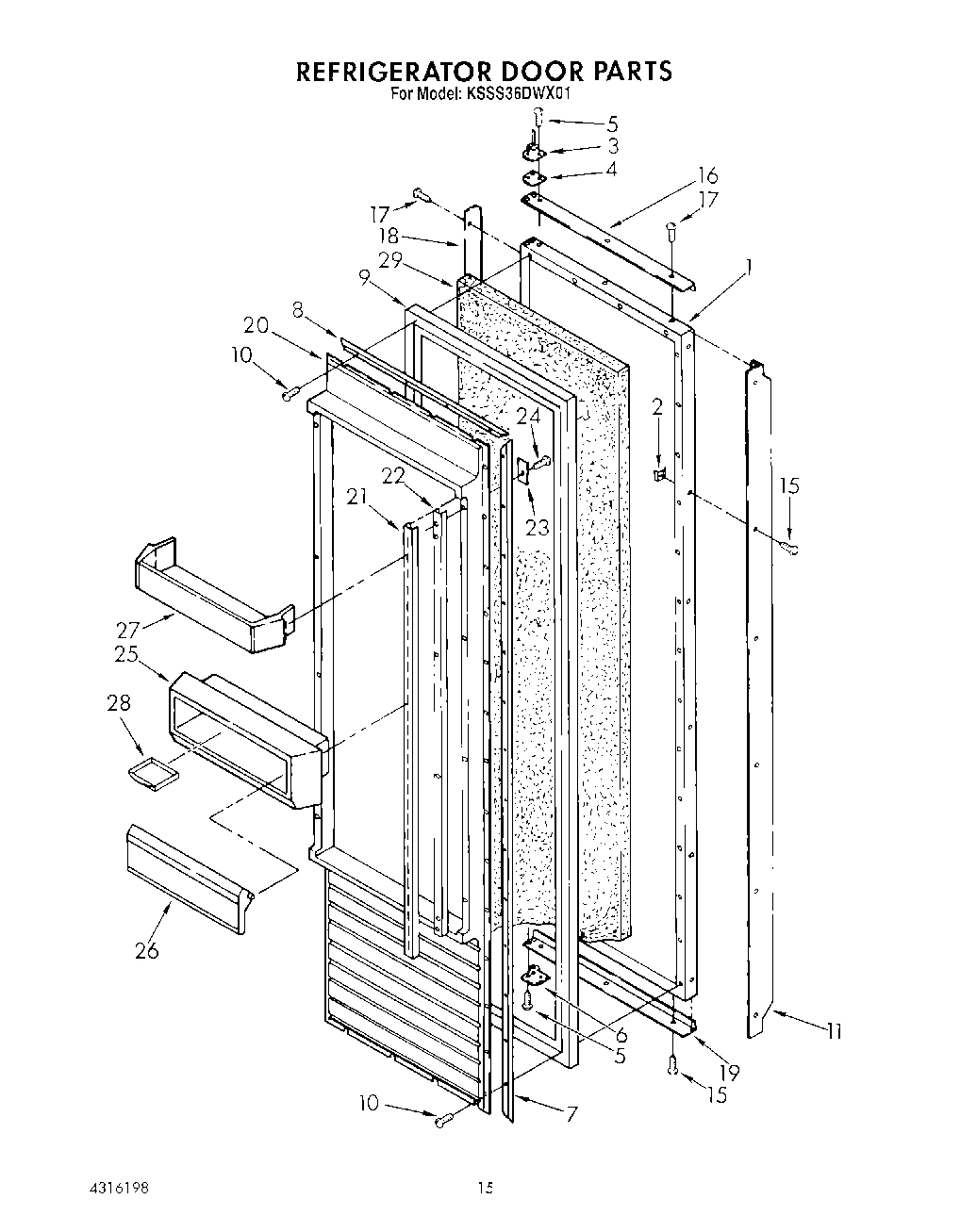 10 - REFRIGERATOR DOOR