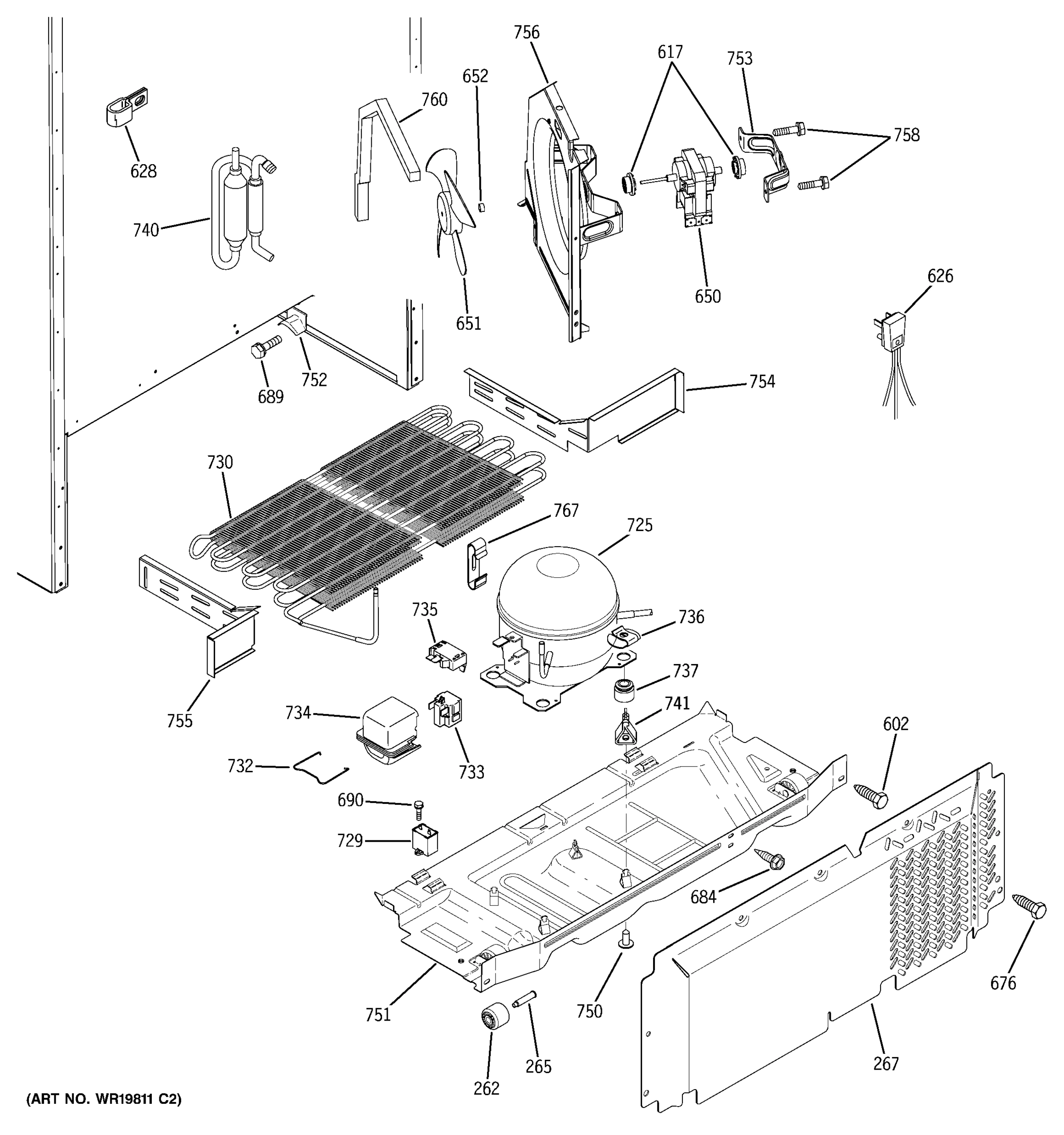 SEALED SYSTEM & MOTHER BOARD