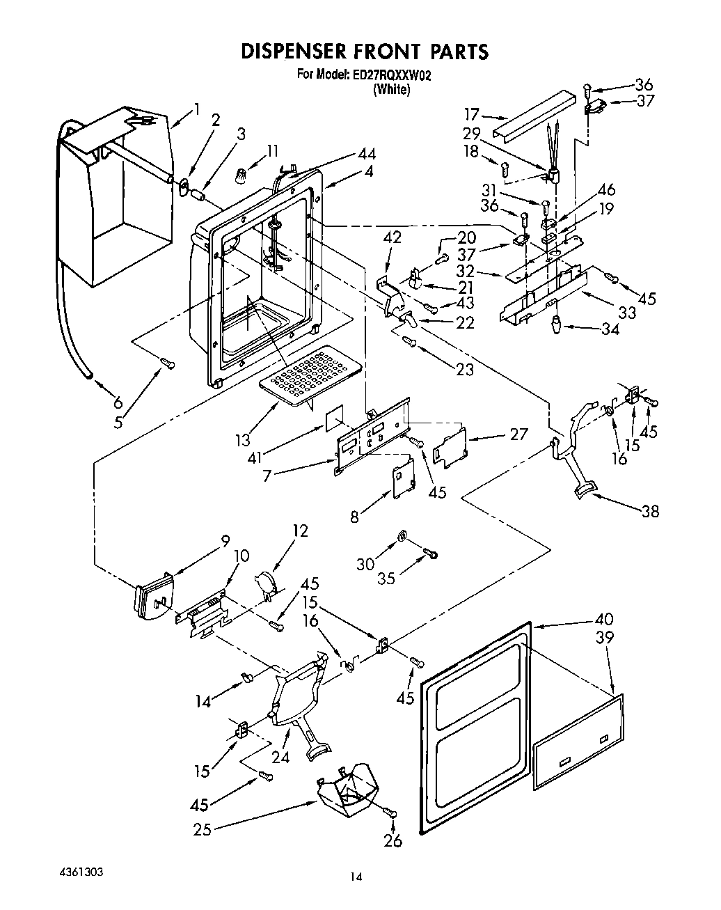 09 - DISPENSER FRONT