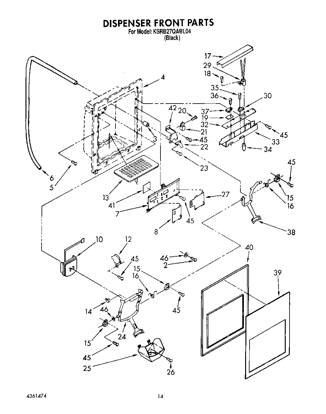 08 - DISPENSER FRONT
