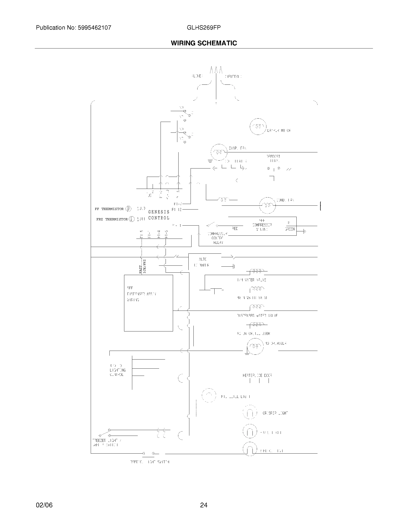 24 - WIRING SCHEMATIC