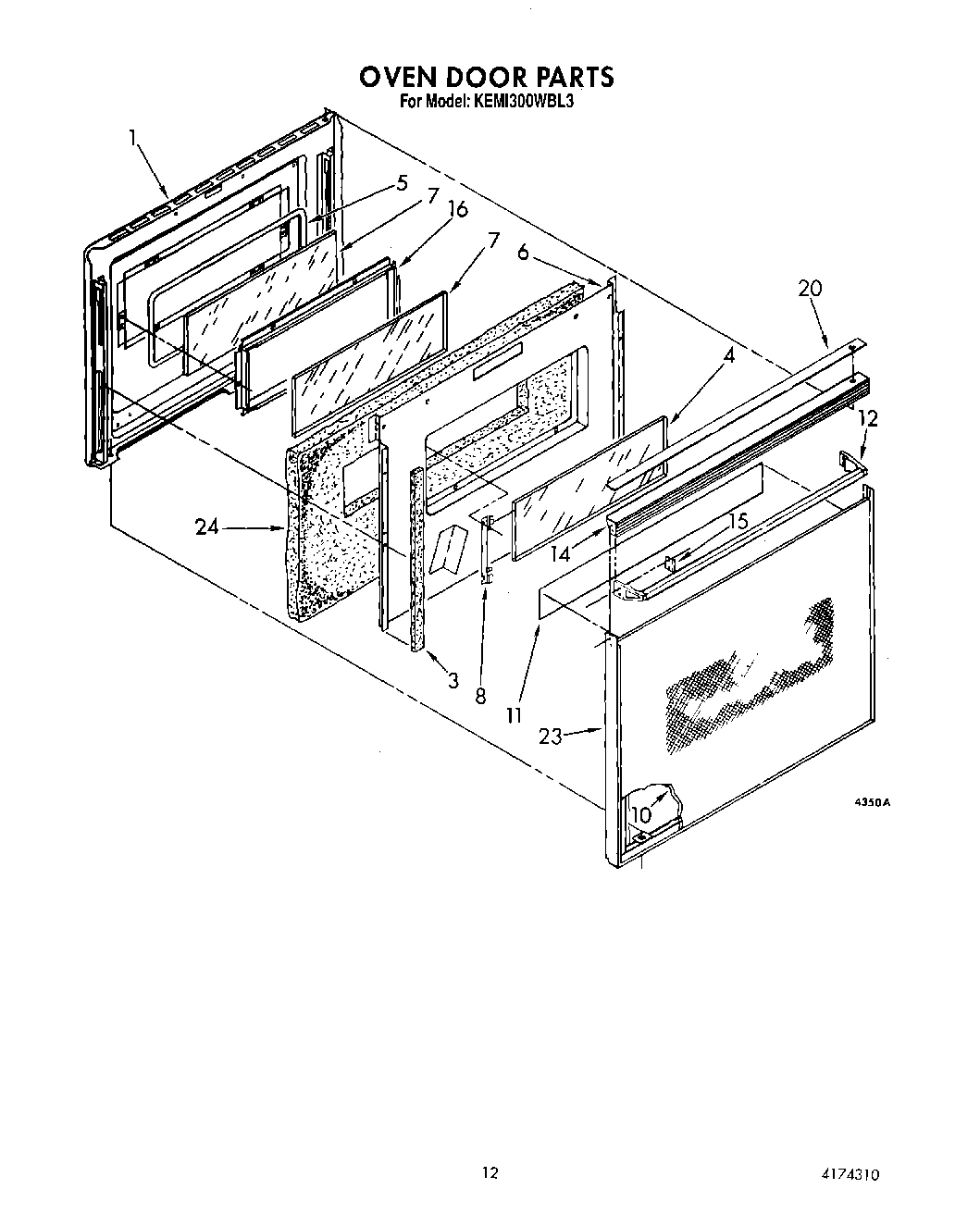 07 - OVEN DOOR